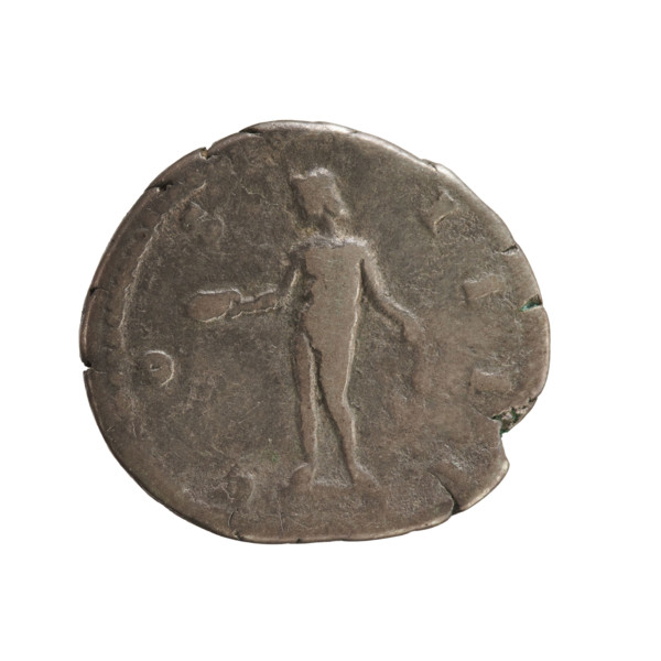 Denarius of Antoninus Pius (86–161; Roman emperor 138–161). Obverse: ANTONINVS AVG PIVS PP TR P XII