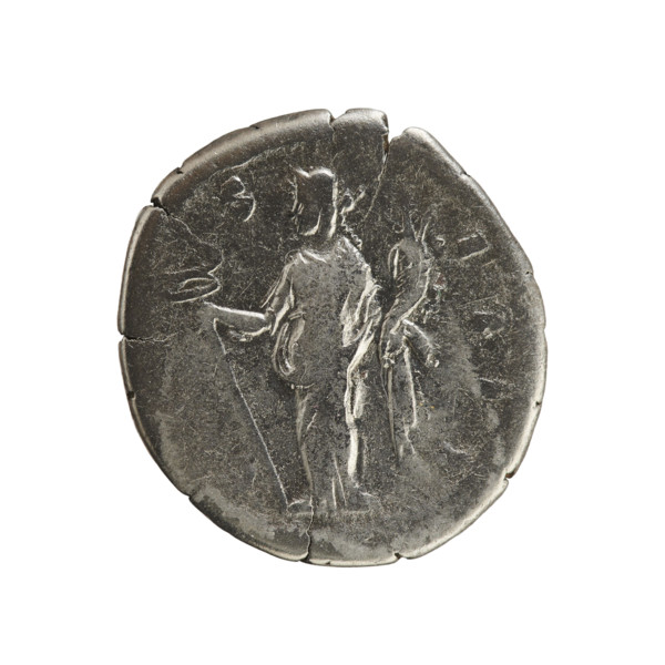 Denarius, Antoninus Pius (86–161; Roman Emperor 138–161). Obverse: Emperor's head in a laurel