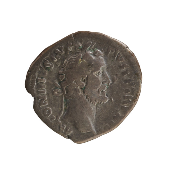 denarius, Antoninus Pius (86–161; Roman emperor 138–161) — iconography: genius (mythology), busts,