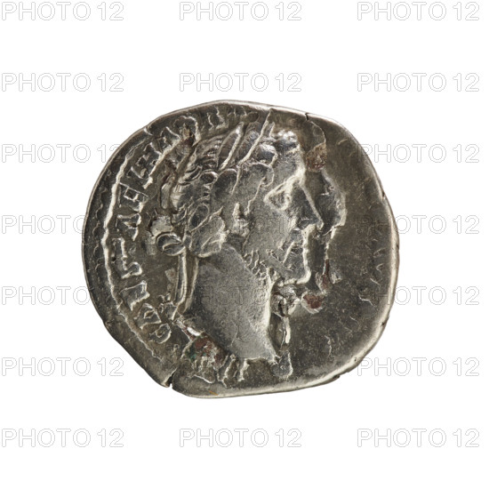 Denarius, Antoninus Pius (86–161; Roman emperor 138–161). Obverse: IMP CAES T AEL HADR A, AVG PIVS