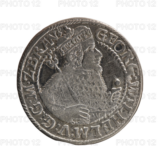 Obv. Bust facing right in mitre and electoral mantle. In the right hand a sceptre, the left resting