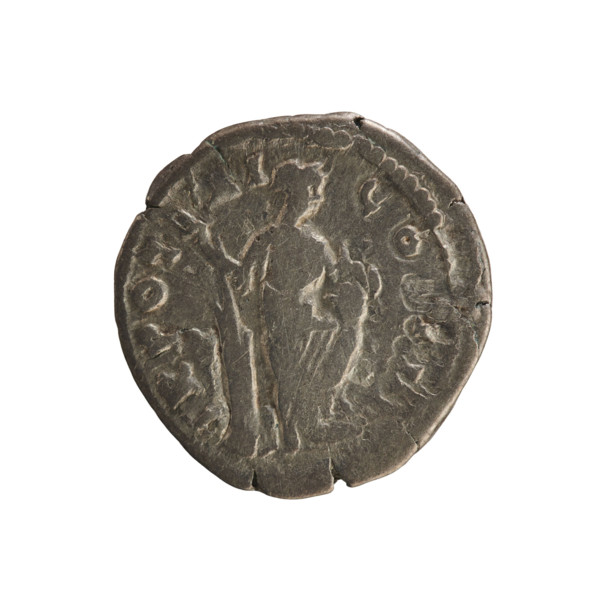 Denarius, Antoninus Pius (86–161; Roman emperor 138–161). Obverse: ANTONINVS AV, emperor's bust in