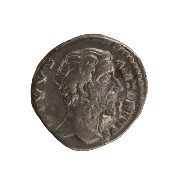 denarius, Marcus Aurelius (121–180; Roman emperor 161–180), posthumous issue of Antoninus Pius