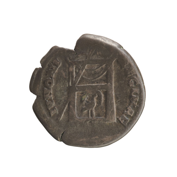 Denarius, Antoninus Pius (86–161; Roman emperor 138–161). Obverse: Bust of Faustina the Elder