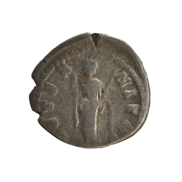 Denarius, after 141; Roman Empire (27 BC–476), Rome. Obverse: Bust of Antoninus Pius (86–161; Roman