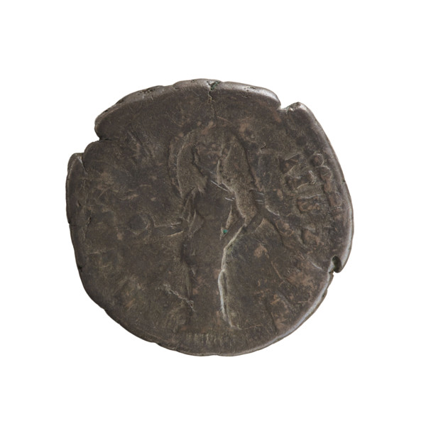 Denarius, after 141 CE. Obverse: DIVA FAVSTINA — Bust of Faustina the Elder (98–141; Roman empress