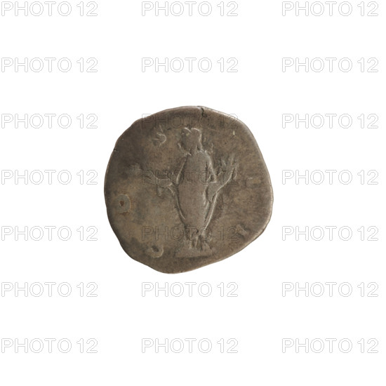 Denarius, Antoninus Pius (86–161; Roman emperor 138–161). Obverse: head of Marcus Aurelius (heir to