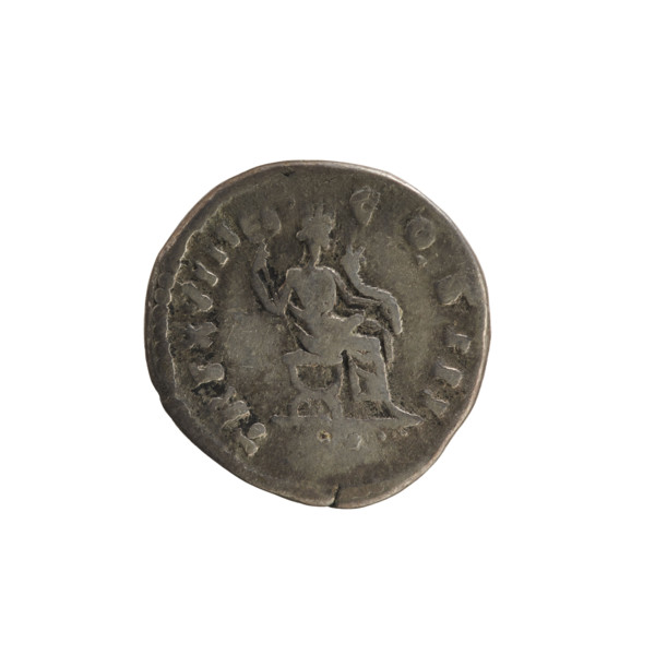 Denarius of Marcus Aurelius (121–180; Roman emperor 161–180), 163–164, Rome, Roman Empire. Obverse: