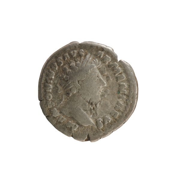 denarius, Marcus Aurelius (121–180; Roman emperor 161–180); obv. M ANTONINVS AVG   ARMENIACVS —