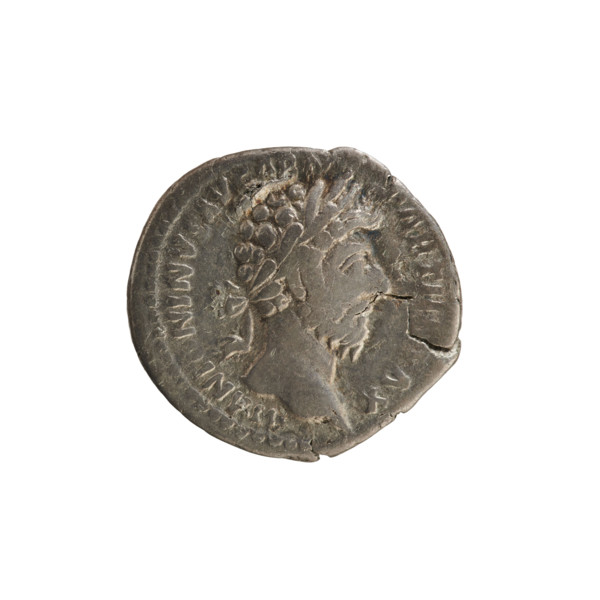 denarius, Marcus Aurelius (121–180; Roman emperor 161–180), imperial bust, Victoria