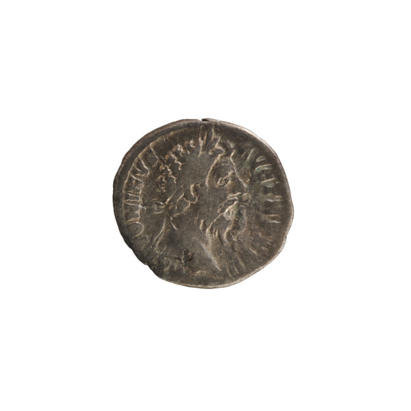 Denarius of Marcus Aurelius (121–180; Roman emperor 161–180), 168–169, Rome. Obverse: Head of
