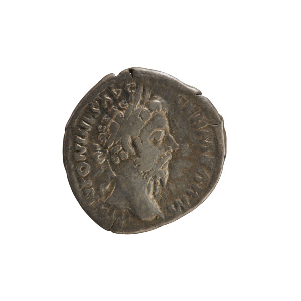 denarius, Marcus Aurelius (121–180; Roman emperor 161–180); imperial bust of Marcus Aurelius;