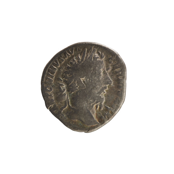 denarius, Marcus Aurelius (121–180; Roman emperor 161–180), imperial bust, numismatic treasure,