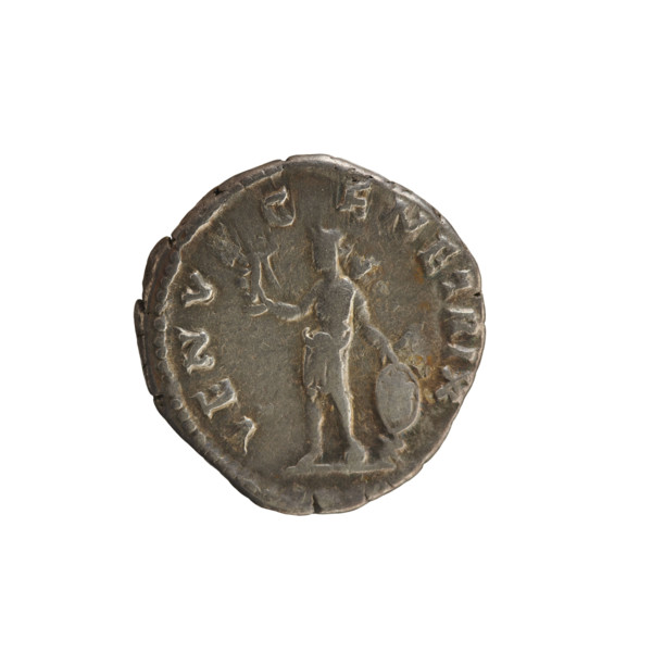 Denarius, Marcus Aurelius (121–180; Roman emperor 161–180) and Faustina the Younger (ca. 130–176;