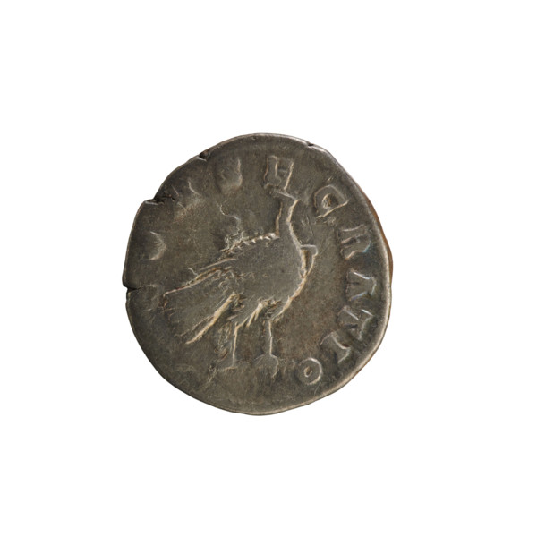 Denarius, Marcus Aurelius (121–180; Roman emperor 161–180), Faustina the Younger (ca. 130–176;