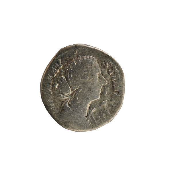 Denarius, Marcus Aurelius (121–180; Roman emperor 161–180) and Faustina the Younger (c.130–176;
