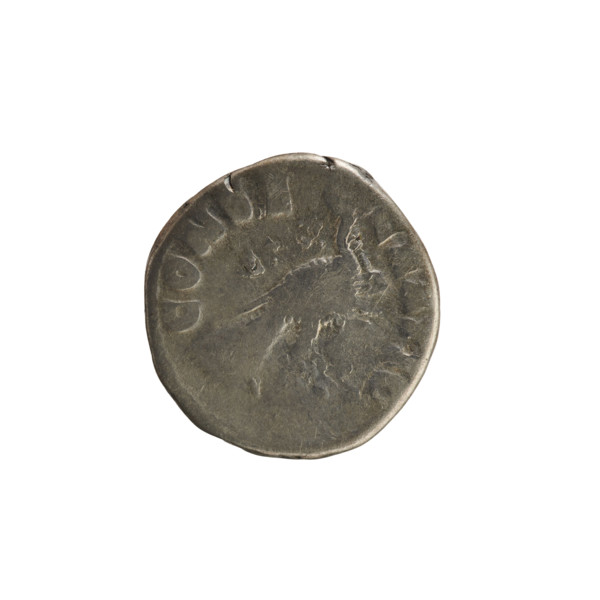 Denarius, Marcus Aurelius (121–180; Roman emperor 161–180) and Faustina the Younger (ca. 130–176;