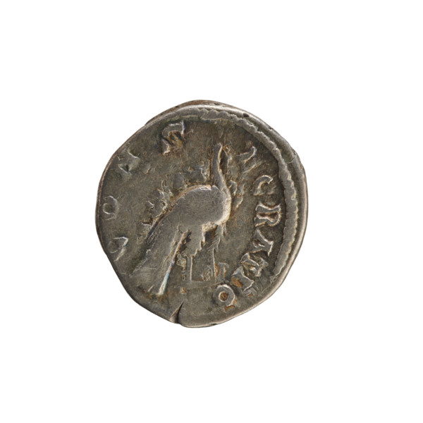 denarius, Marcus Aurelius (121–180; Roman emperor 161–180), Faustina the Younger (ca. 130–176;