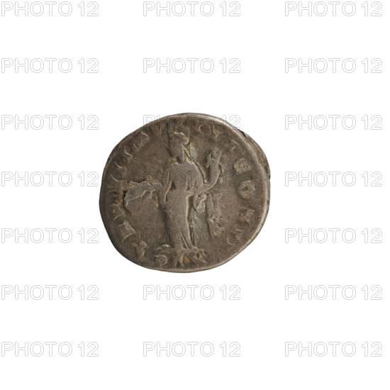 denarius, Lucius Verus (130–169; Roman emperor 161–169); obverse: emperor's head right with laurel