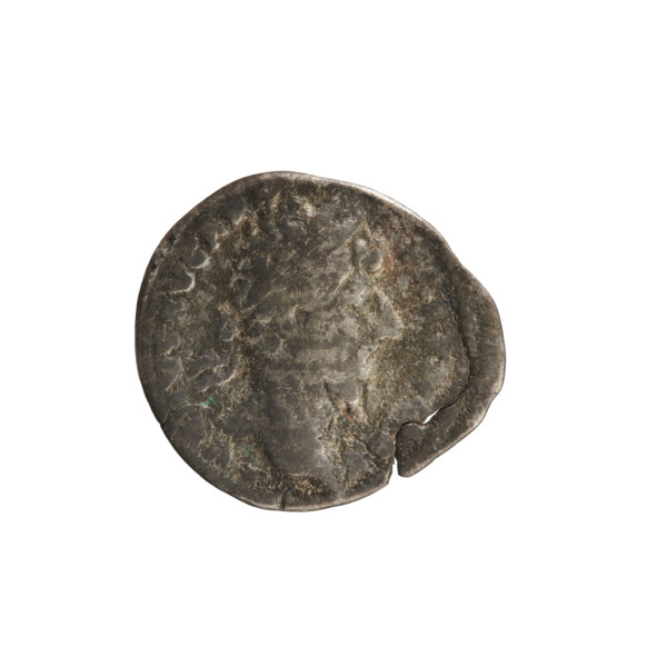 denarius, Lucius Verus (130–169; Roman emperor 161–169), imperial bust, cornucopia (attribute),
