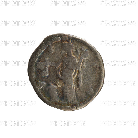 Denarius, Lucius Verus (130–169, Roman emperor 161–169) and Lucilla (149–182, Roman empress