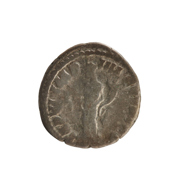 denarius, Commodus (161–192; Roman emperor 177–192); silver coin. Obverse: M COMMODV ANTONINVS AVG