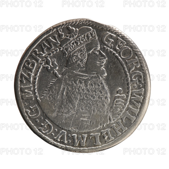 Obv. Bust facing right in mitre and electoral mantle. A sceptre in his right hand, the left resting