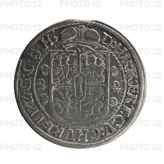 Obv. Bust facing right in mitre and electoral mantle. A sceptre in his right hand, the left resting