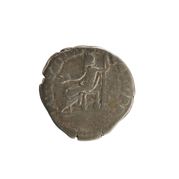 Denarius, Commodus (161–192; Roman emperor 177–192). Obverse: Emperor's head right, with laurel