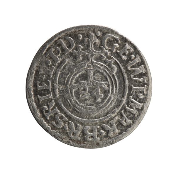 One and a half, Pfahler, Ernest, Department of Coins of Lands Associated with Poland, George