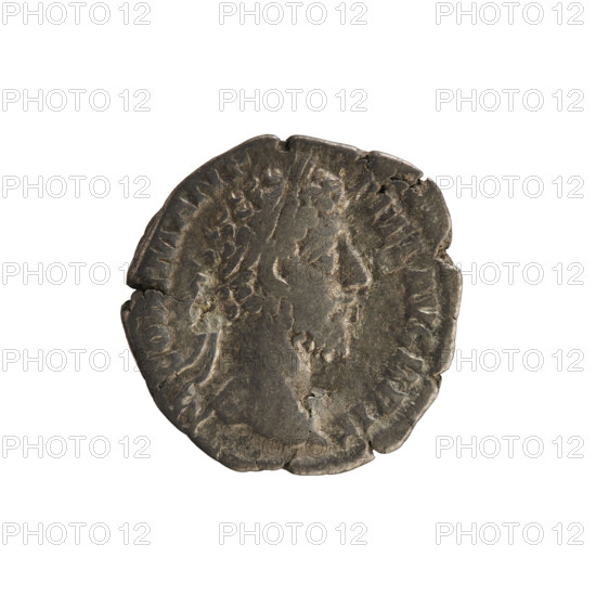 Denarius, Commodus (161–192; Roman emperor 177–192). Obverse: M COMM ANT P FEL AVG BRIT — emperor's