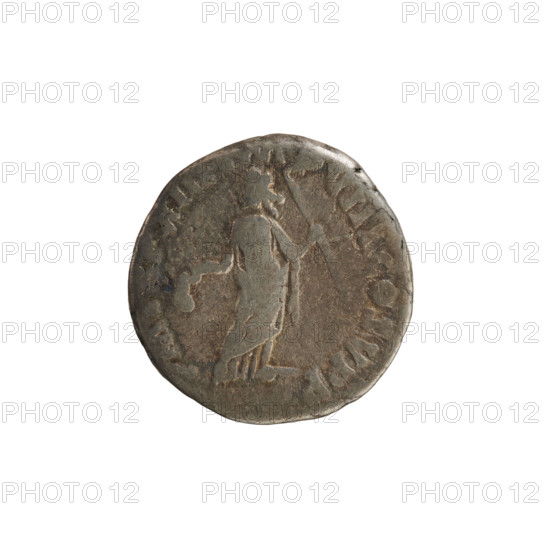 denarius, Commodus (161–192; Roman emperor 177–192) — iconography: imperial bust; Libertas