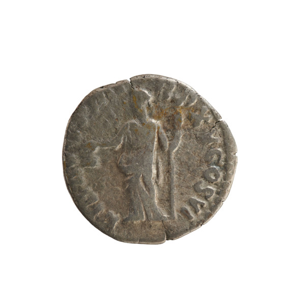 Denarius, Commodus (161–192, Roman emperor 177–192). Roman silver coin, weight 2.56 g, axis 180°.