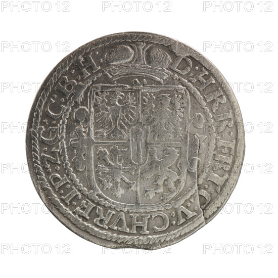Obv. Bust facing right in mitre and electoral mantle. A sceptre in his right hand, the left resting