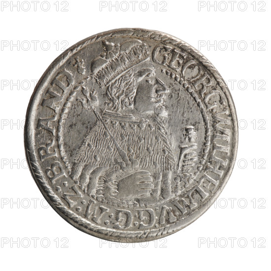 Obv. Bust facing right in mitre and electoral mantle. A sceptre in his right hand, the left resting