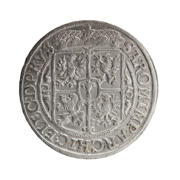 Obv. Bust facing right in mitre and electoral mantle. A sceptre in his right hand, the left resting