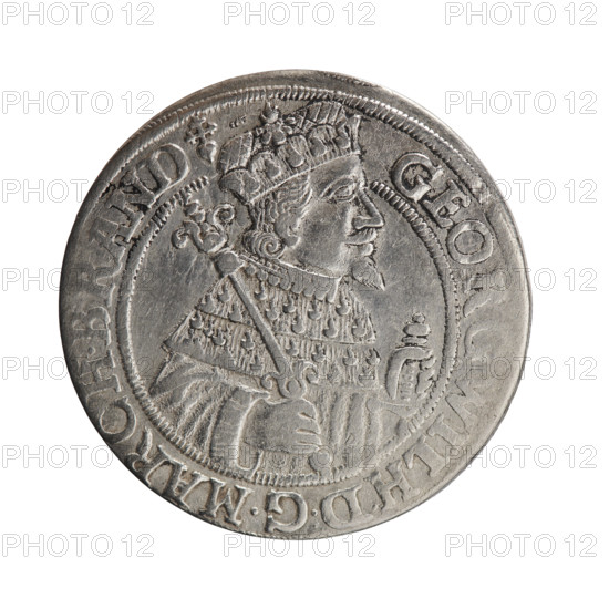 Obv. Bust facing right in mitre and electoral mantle. A sceptre in the right hand, the left resting