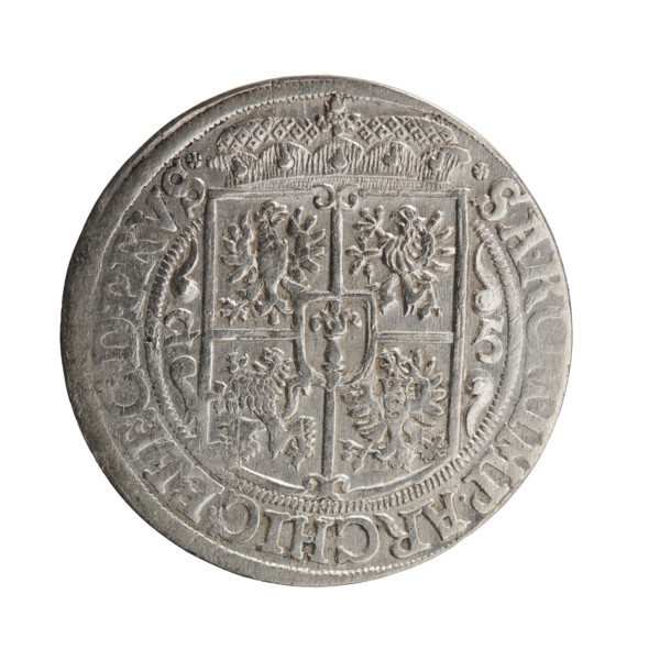 Obv. Bust facing right in mitre and electoral mantle. A sceptre in the right hand, the left resting