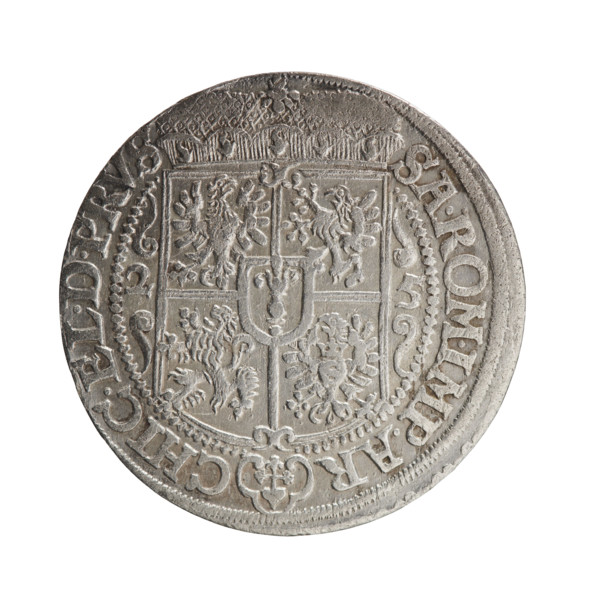 Obv. Bust facing right in mitre and electoral mantle. In the right hand a sceptre, the left resting
