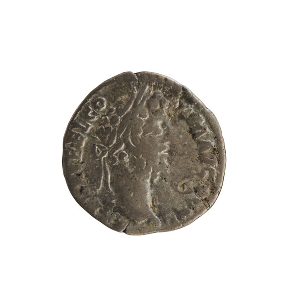 Denarius, Commodus (161–192; Roman emperor 177–192). Obverse: Emperor's head right, wearing a