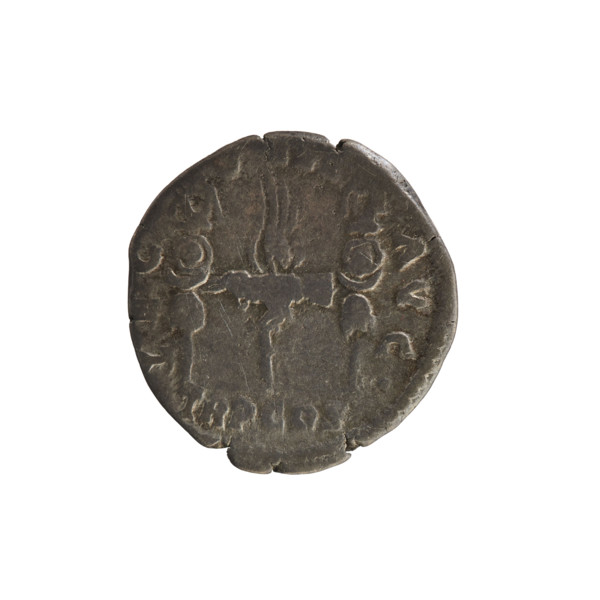 Denarius of Septimius Severus (146–211; Roman emperor 193–211). Obverse: IMP CAE L SEPT SEV PERT