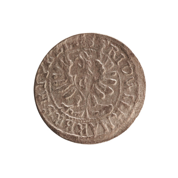 szelag, Section of Coins of Lands Associated with Poland, eagles, cross (iconographic), Frederick