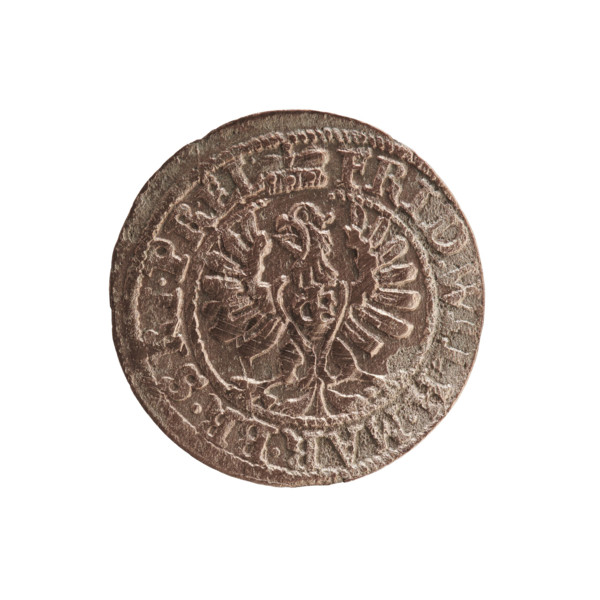 szelag; eagles; cross (iconographic); Frederick William I Hohenzollern (Great Elector of