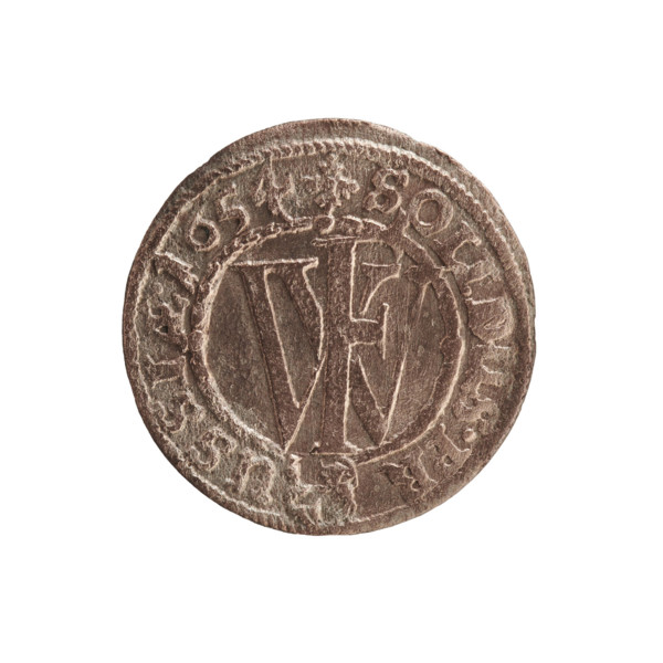 szelag; eagles; cross (iconographic); Frederick William I Hohenzollern (Great Elector of