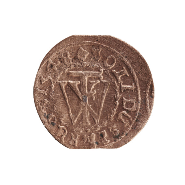 szelag forgery from the period; forgeries; cross (iconographic); eagles; Frederick William I