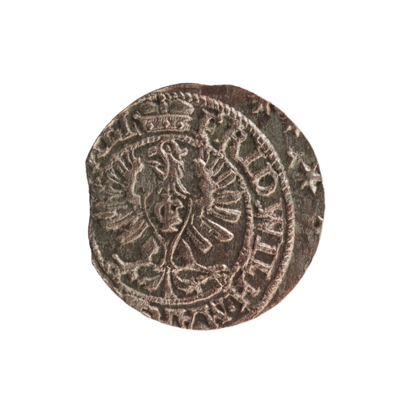 szelag, Melchior, Christoph (fl. 1646–1656). Obverse: Prussian eagle, on its chest a monogram