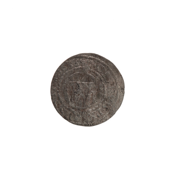 szelag (coin), Pfahler, Ernest; the Wislica hoard (numismatics). Obverse: Prussian eagle, on its