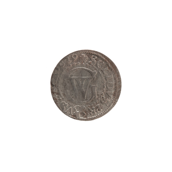 Szelag, Pfahler, Ernest; the hoard from Wislica (numism.); eagles; rosettes; Hohenzollern (coat of