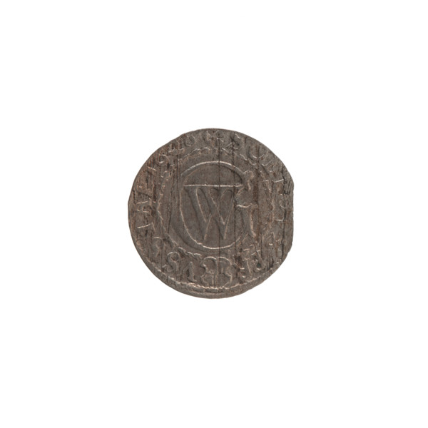 szelag by Ernest Pfahler, from the Wislica hoard (numism). George William Hohenzollern (Elector of