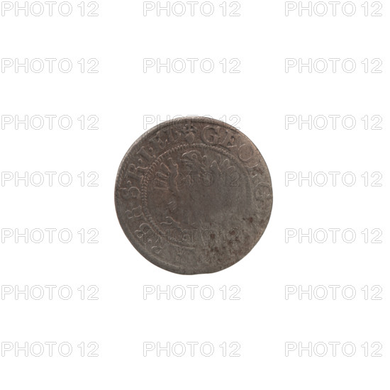 Szelag (coin), Ernest Pfahler; Wislica hoard (numismatic find). Obverse: Prussian eagle with